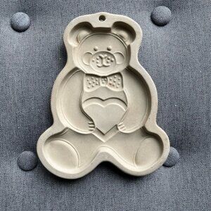 Cookie Mold 1991 Teddy Bear